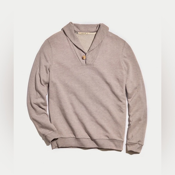 Marine Layer Davis Shawlneck in Syrah Mini Stripe - S - Picture 1 of 7